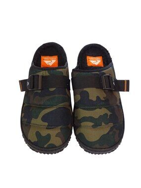 Ozark Trail Slip On Mules Slipper House Shoes Men Size 9 Camo Adjustable Strap